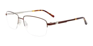EasyClip EC567 Eyeglasses with Clip-on Sunglasses | Size 56