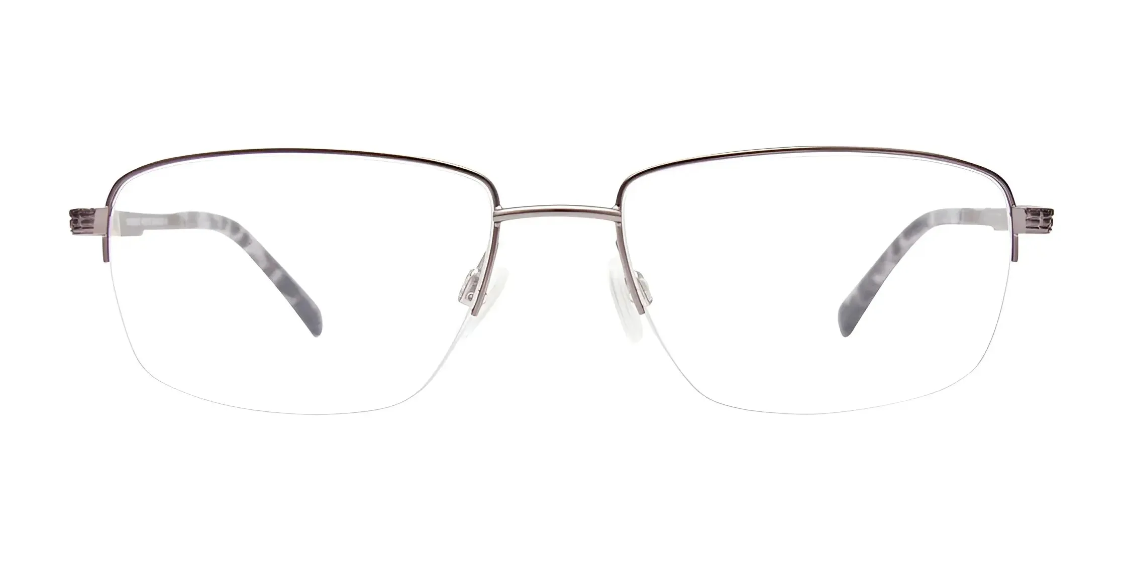 EasyClip EC567 Eyeglasses with Clip-on Sunglasses | Size 56