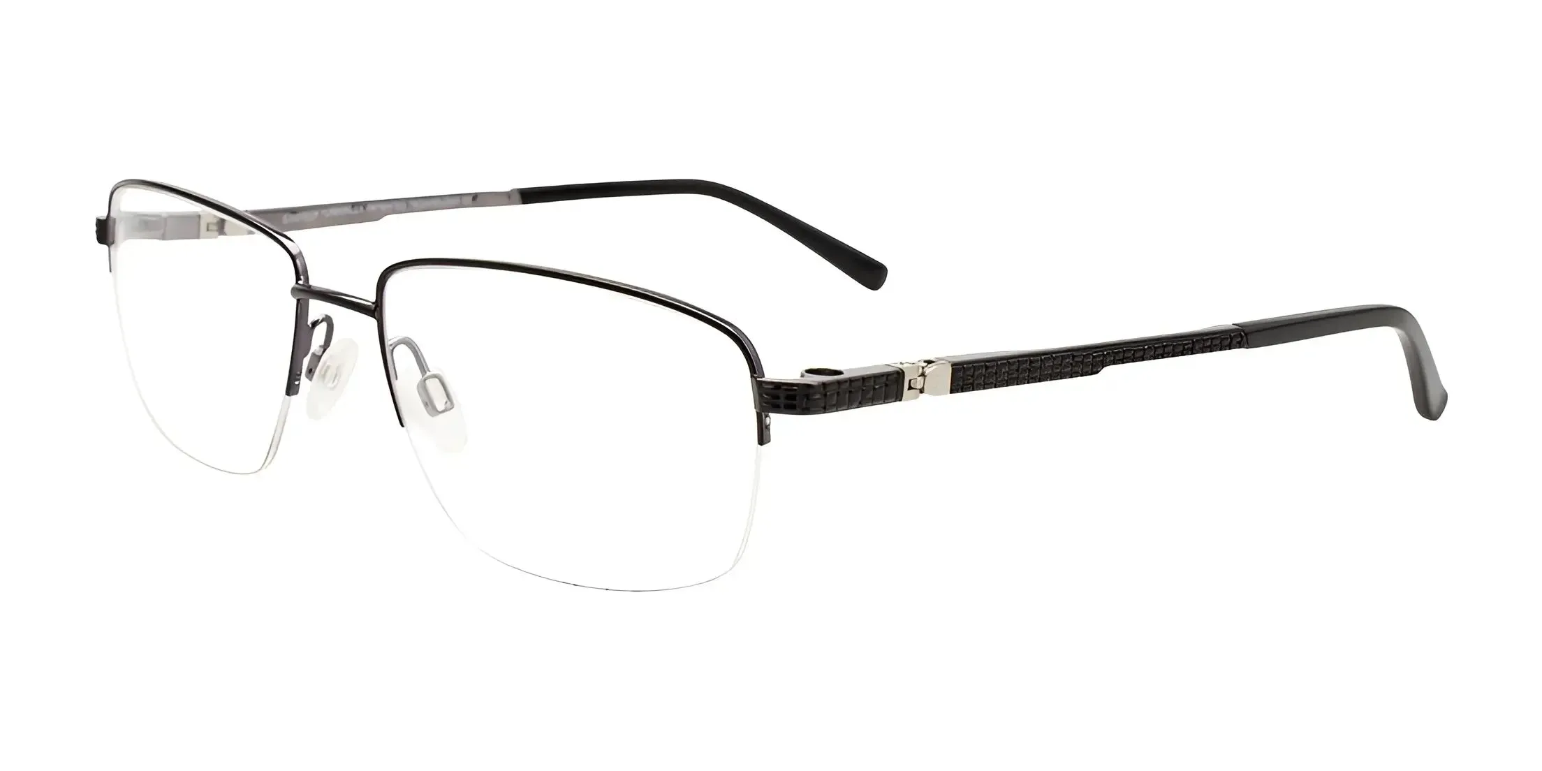 EasyClip EC567 Eyeglasses with Clip-on Sunglasses | Size 56