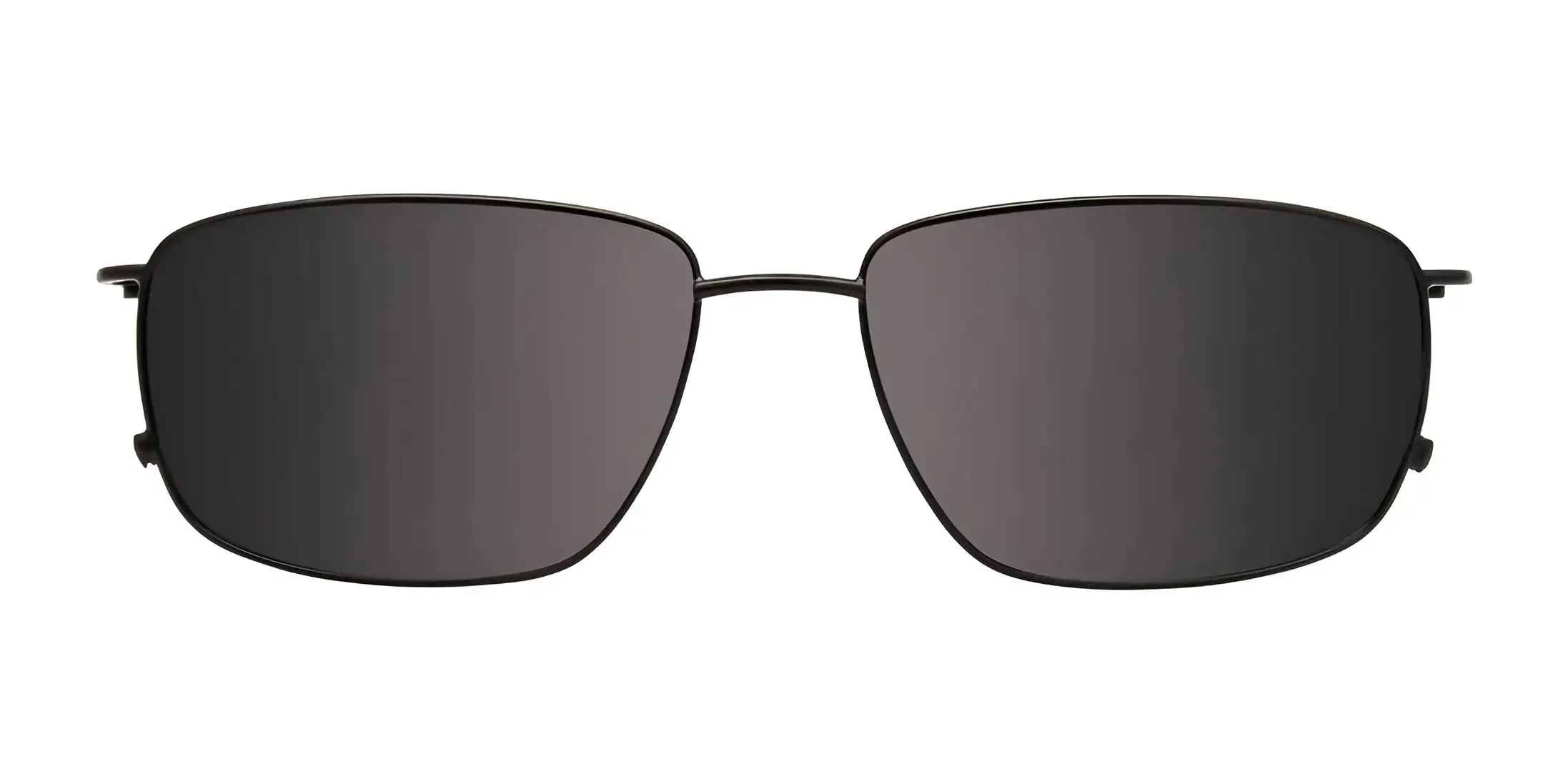 EasyClip EC567 Eyeglasses with Clip-on Sunglasses | Size 56