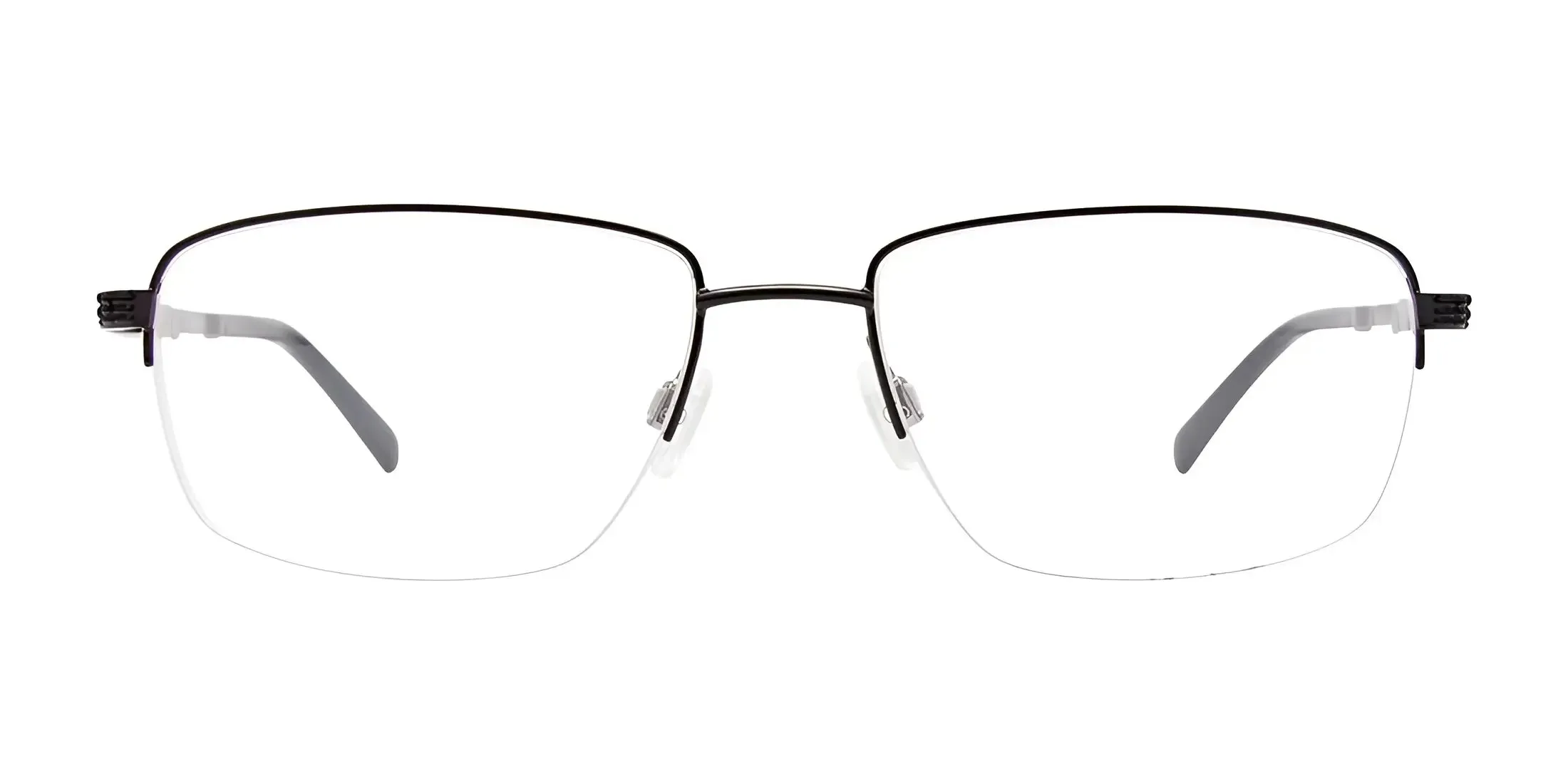 EasyClip EC567 Eyeglasses with Clip-on Sunglasses | Size 56