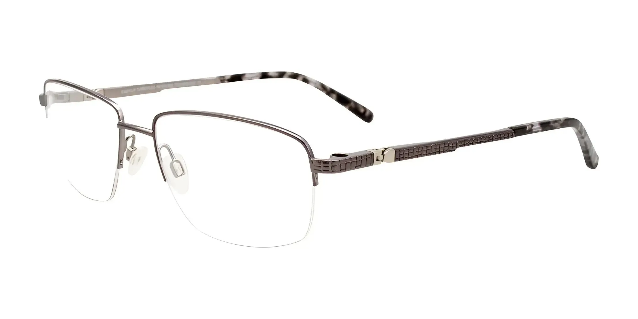 EasyClip EC567 Eyeglasses with Clip-on Sunglasses | Size 56