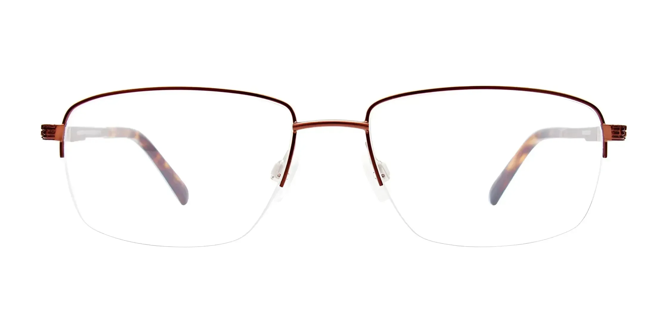 EasyClip EC567 Eyeglasses with Clip-on Sunglasses | Size 56