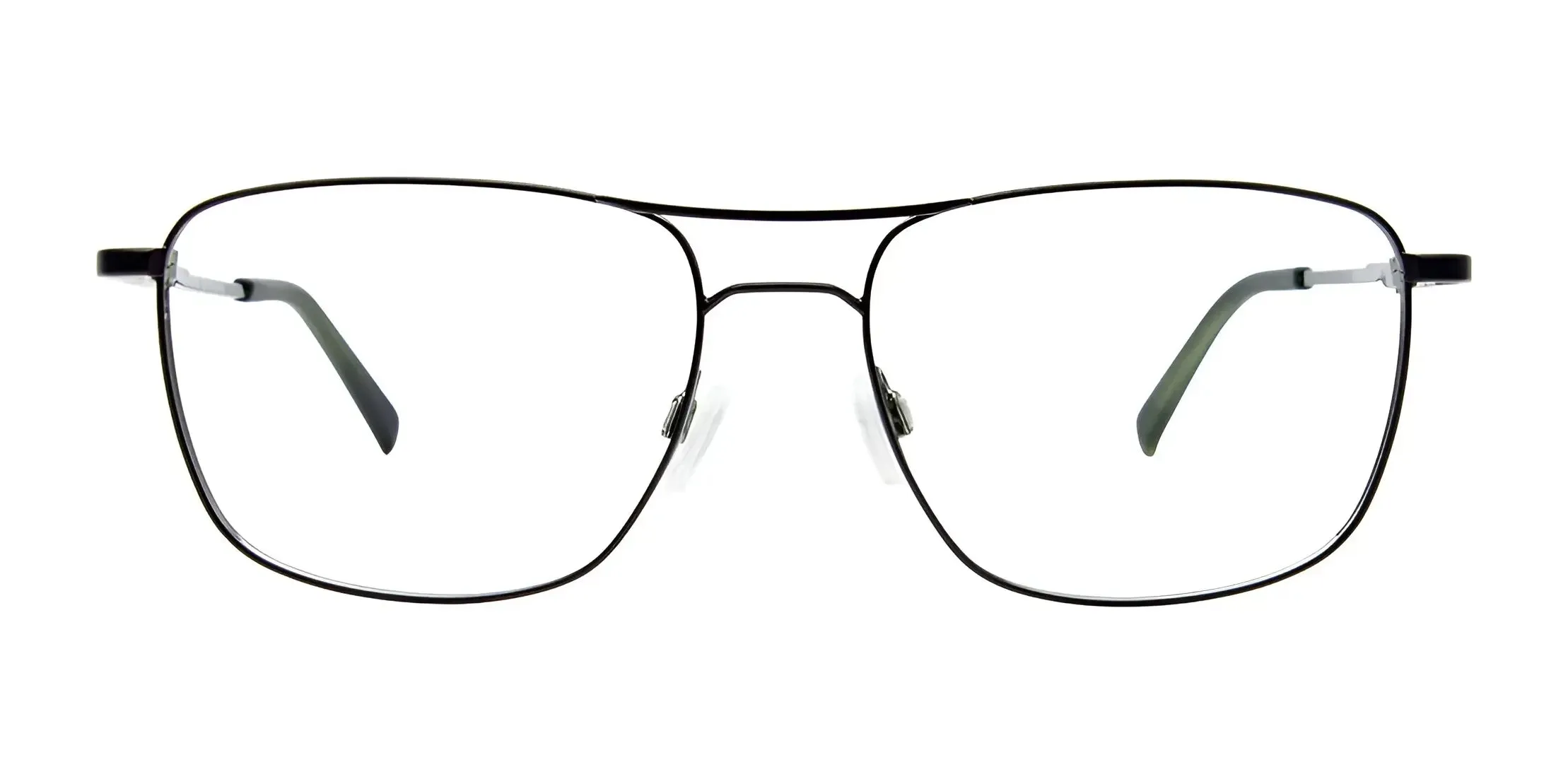 EasyClip EC579 Eyeglasses with Clip-on Sunglasses | Size 56
