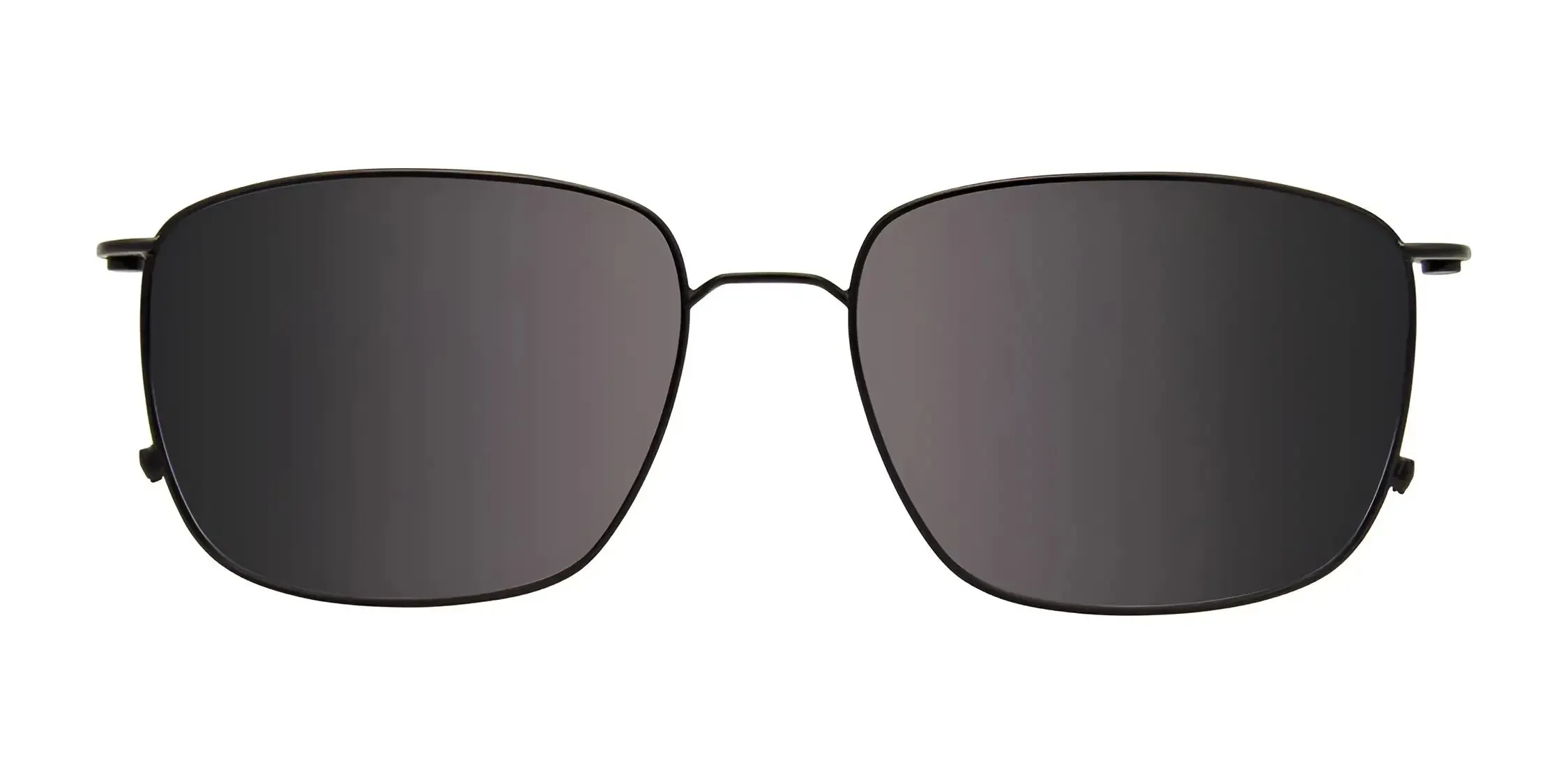 EasyClip EC579 Eyeglasses with Clip-on Sunglasses | Size 56