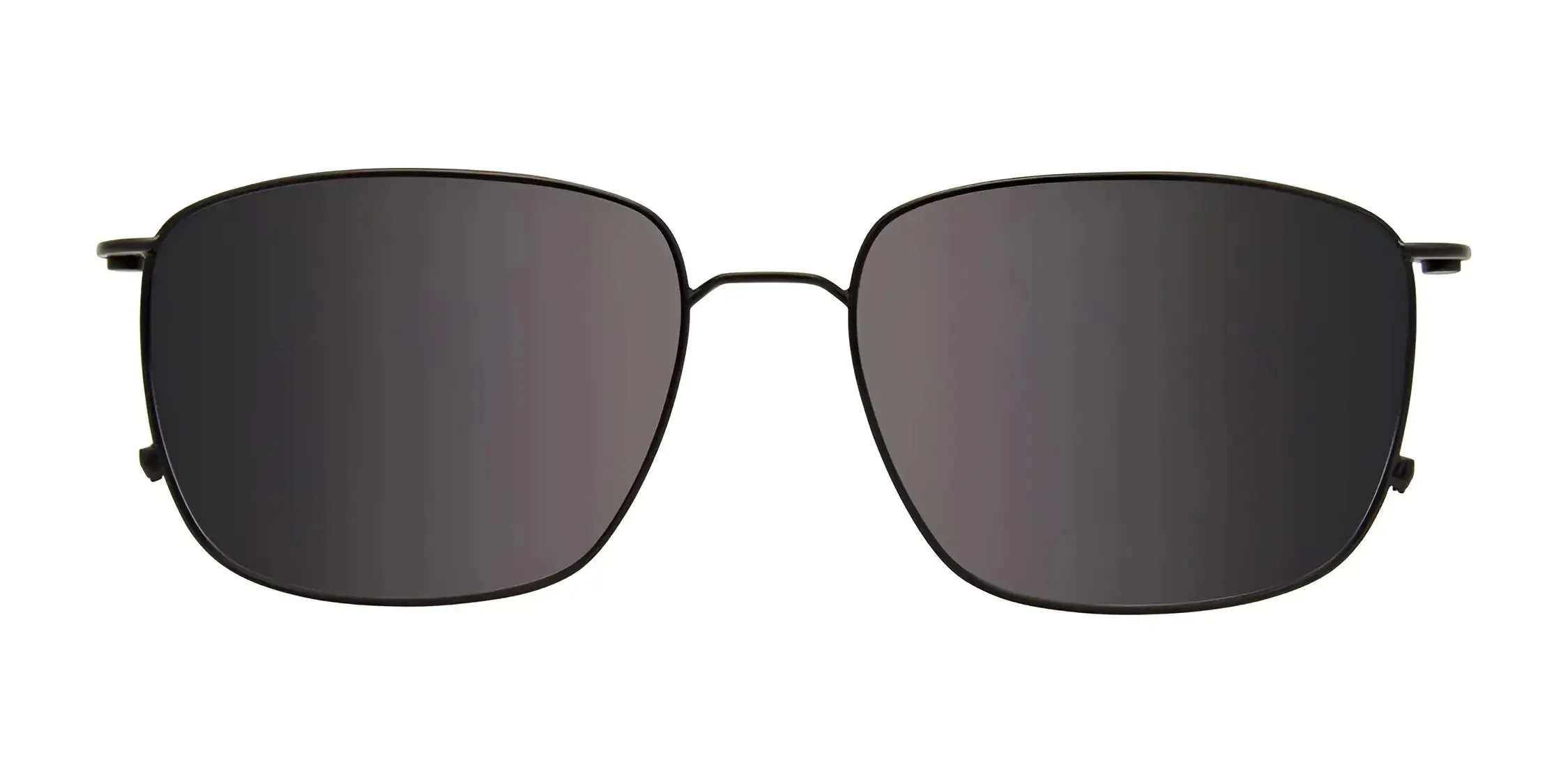 EasyClip EC579 Eyeglasses with Clip-on Sunglasses | Size 56
