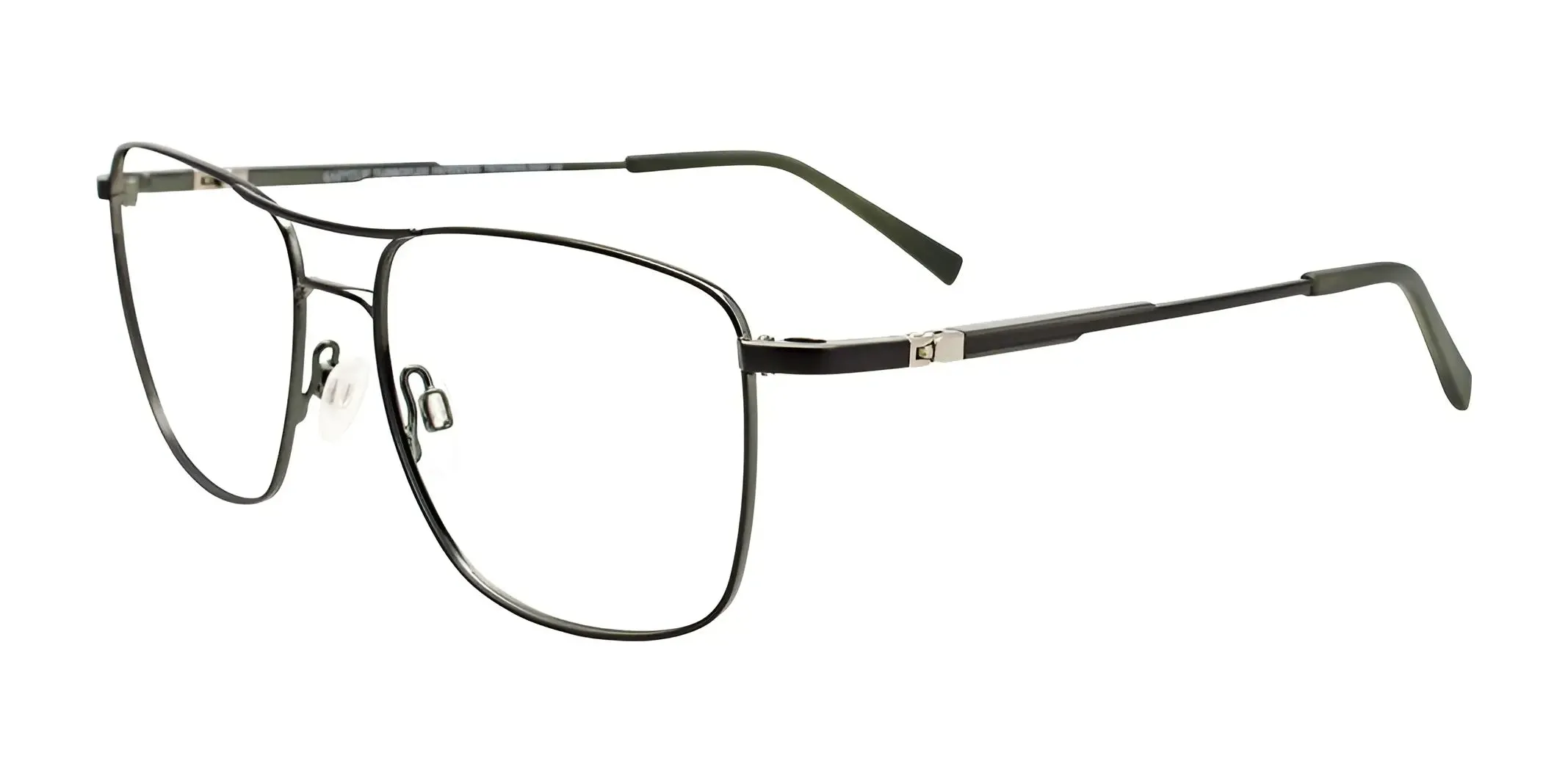 EasyClip EC579 Eyeglasses with Clip-on Sunglasses | Size 56