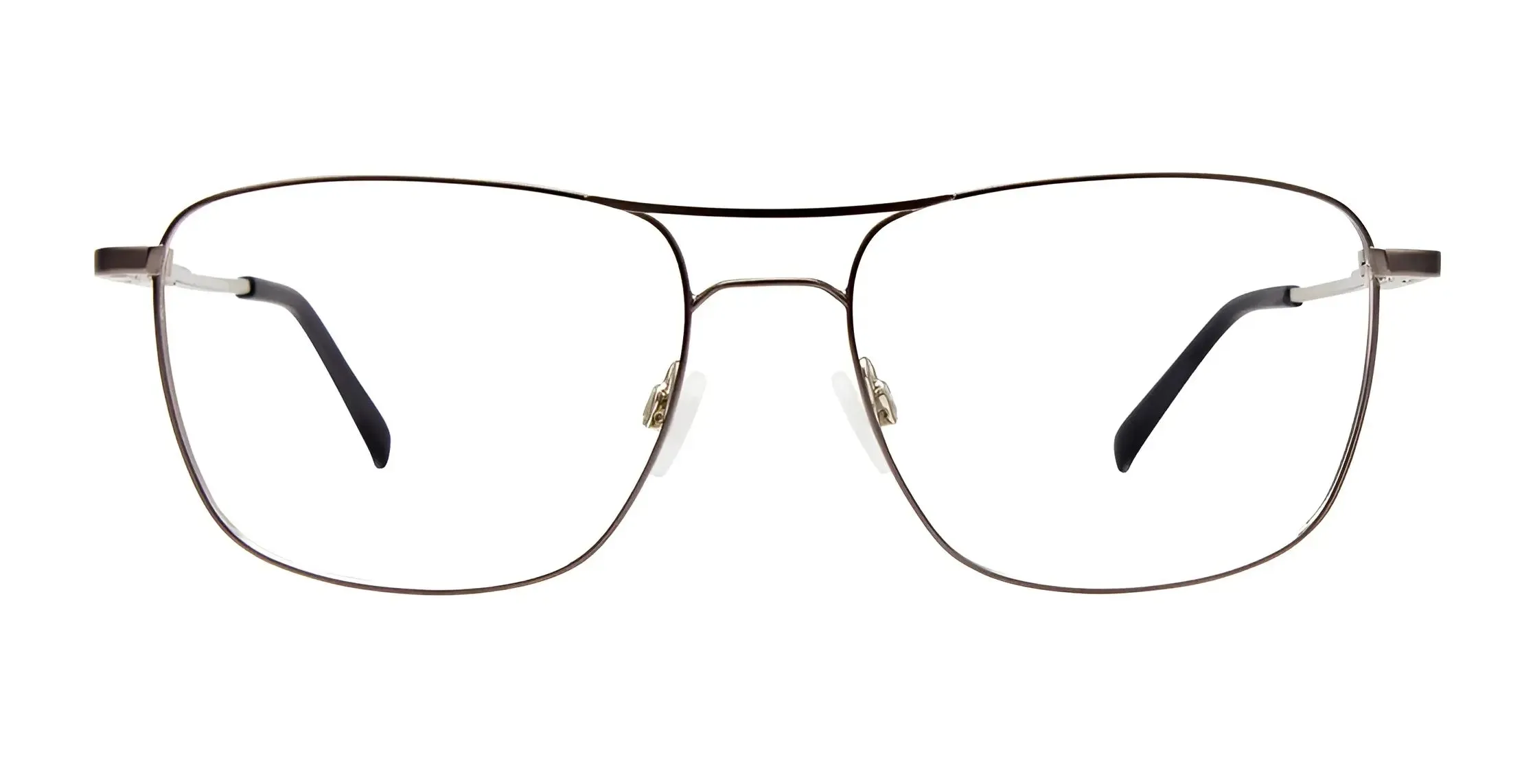 EasyClip EC579 Eyeglasses with Clip-on Sunglasses | Size 56