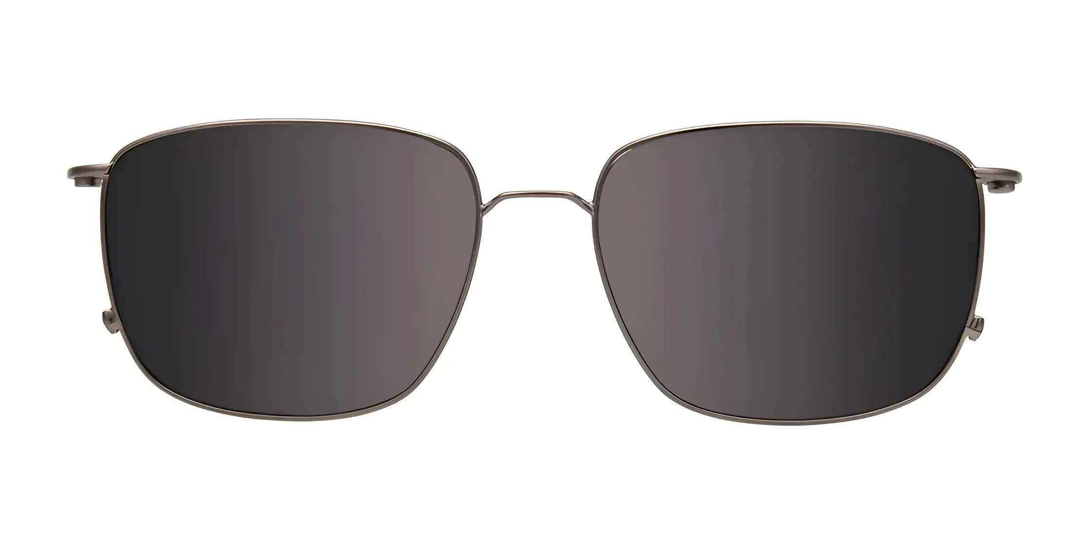 EasyClip EC579 Eyeglasses with Clip-on Sunglasses | Size 56