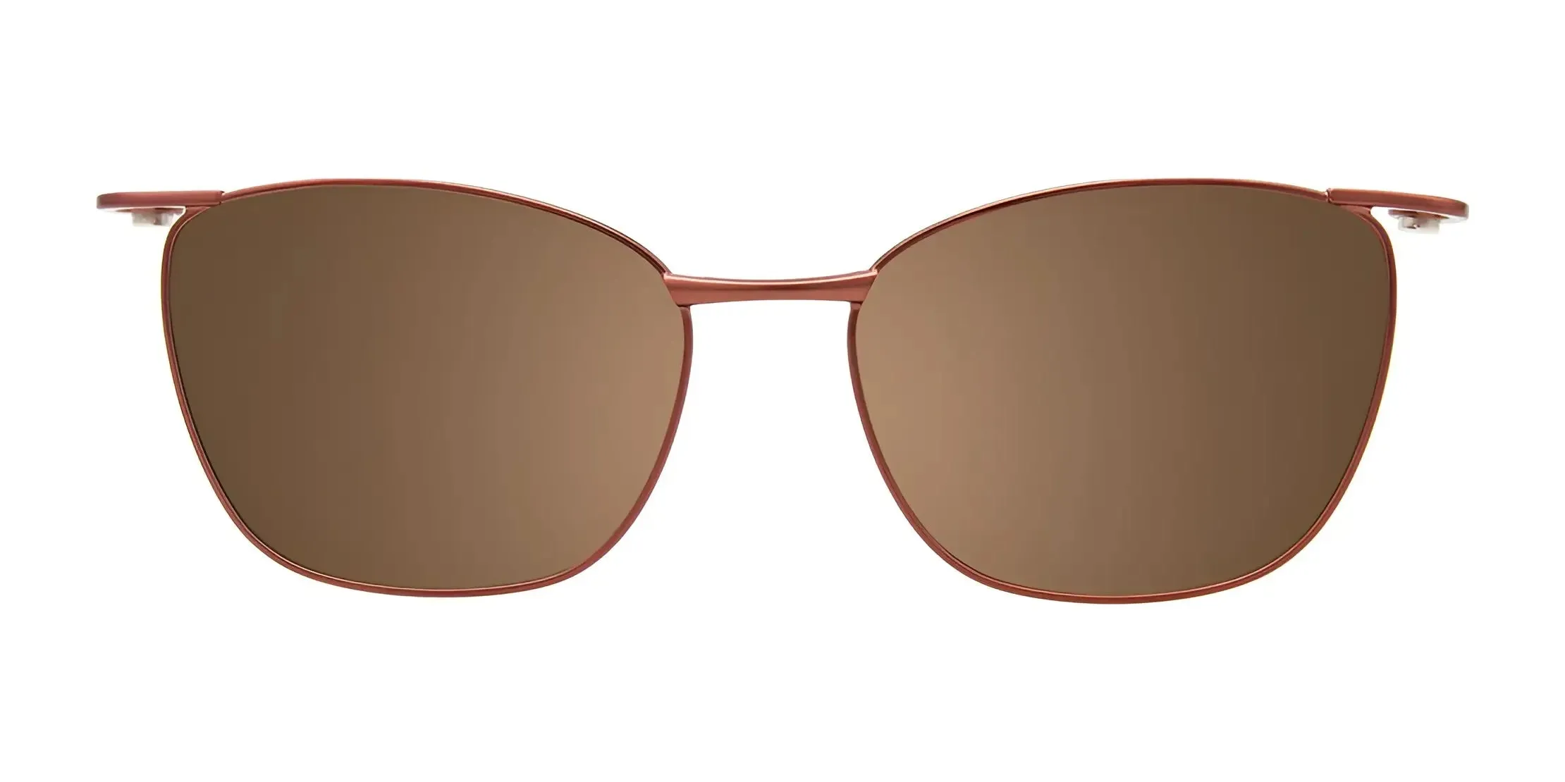 EasyClip EC605 Eyeglasses with Clip-on Sunglasses | Size 49
