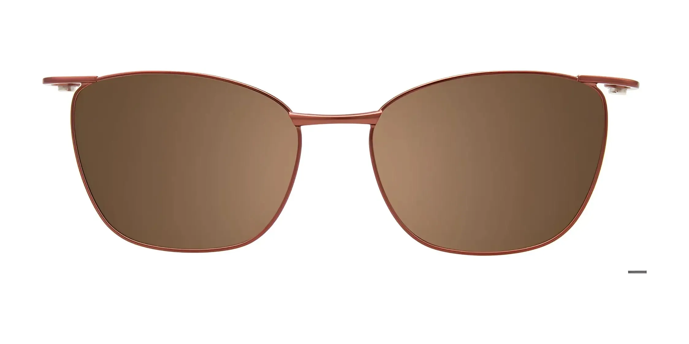 EasyClip EC605 Eyeglasses with Clip-on Sunglasses | Size 49