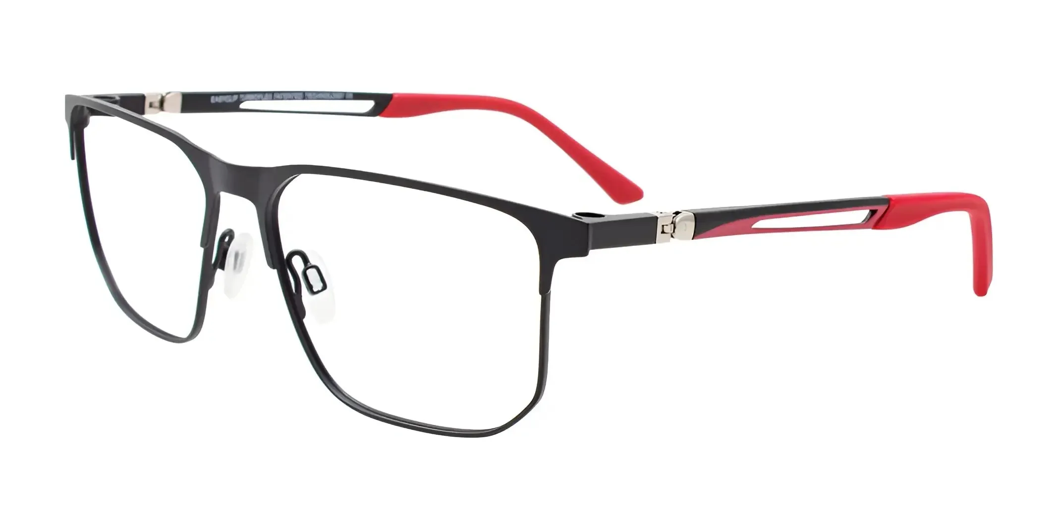 EasyClip EC644 Eyeglasses with Clip-on Sunglasses | Size 54