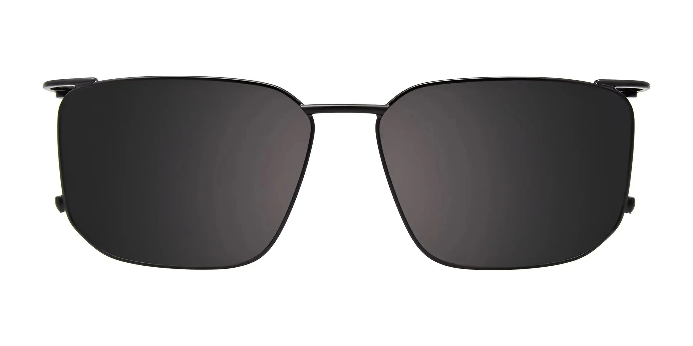 EasyClip EC644 Eyeglasses with Clip-on Sunglasses | Size 54