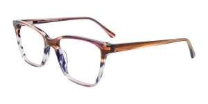 EasyClip EC680 Eyeglasses with Clip-on Sunglasses | Size 52