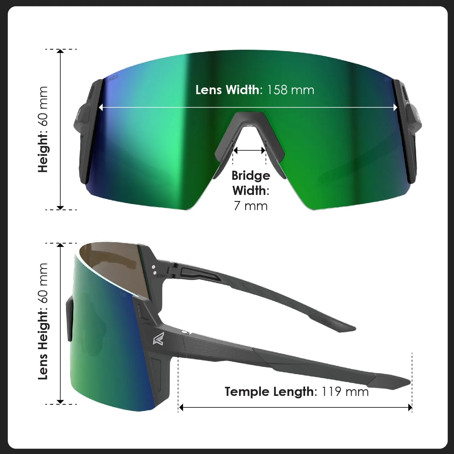 EDGE Revelstoke Z87 Safety Glasses: Polarized Safety Glasses, Safety Z87 Sunglasses for Men, Lightweight Durable Eyewear