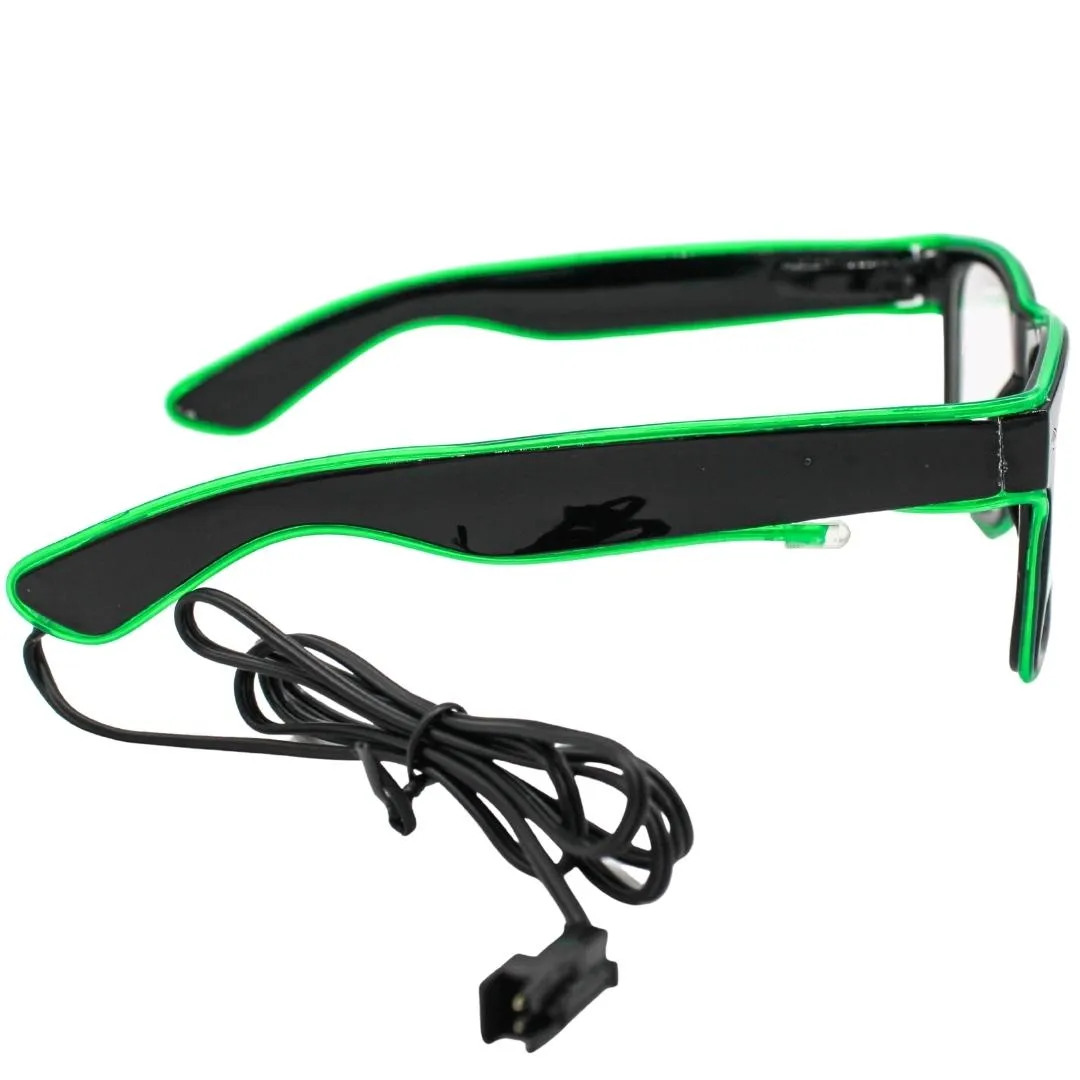 El Wire Green Square Sunglasses (Each)