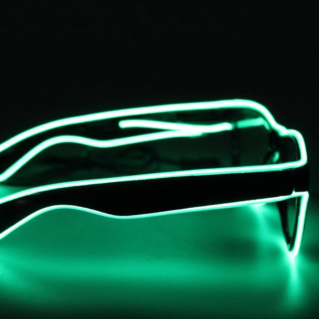 El Wire Green Square Sunglasses (Each)