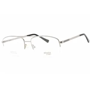 Elasta Men's Eyeglasses - Ruthenium Metal Half Rim  Frame | E 7246 06LB 00