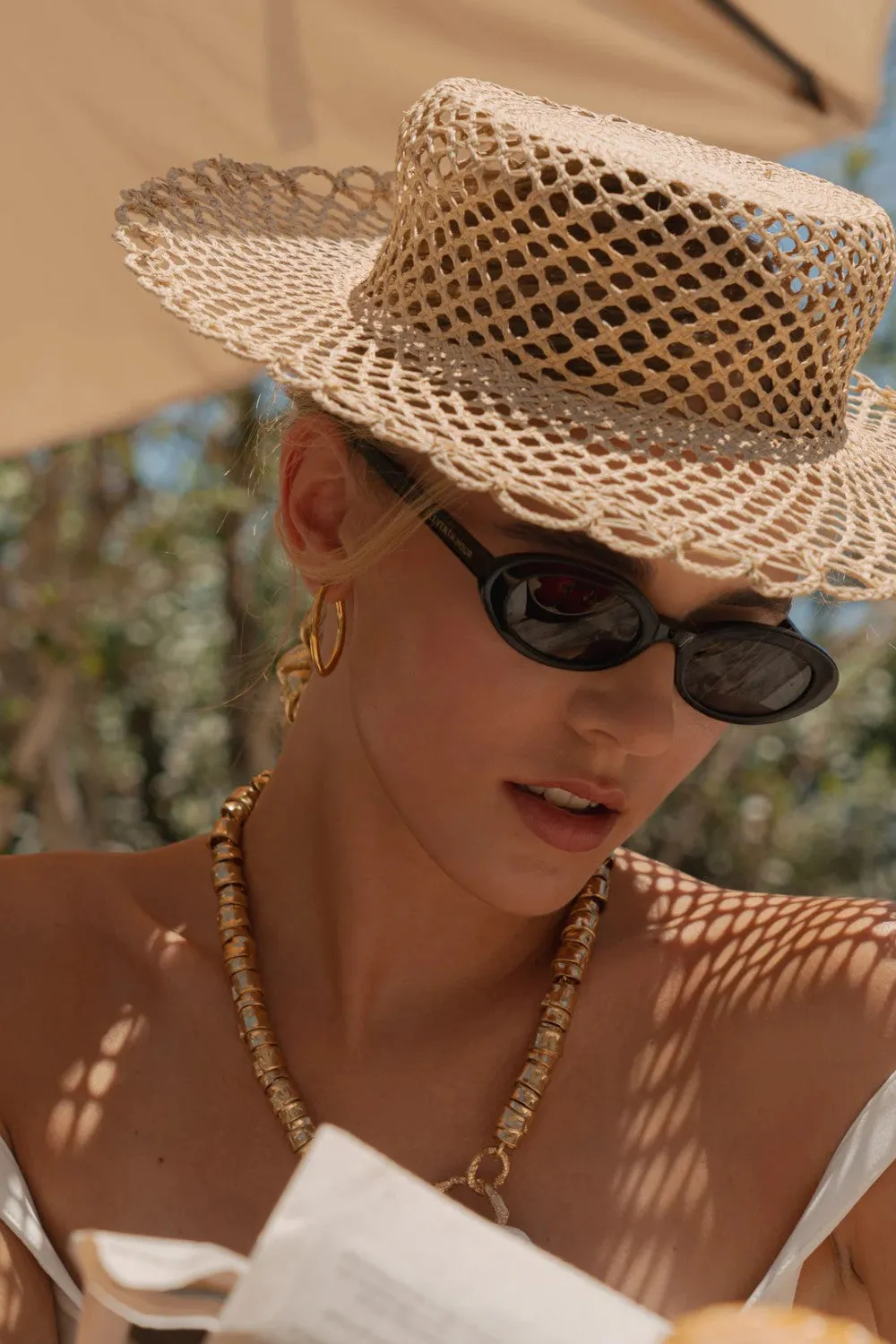 Eleventh Hour Capri Black Sunglasses