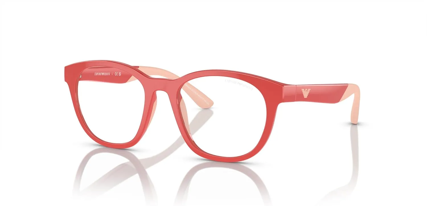 Emporio Armani Ek4001 Prescription Eyewear Frames with Interchangeable Sun Clip-ons Round