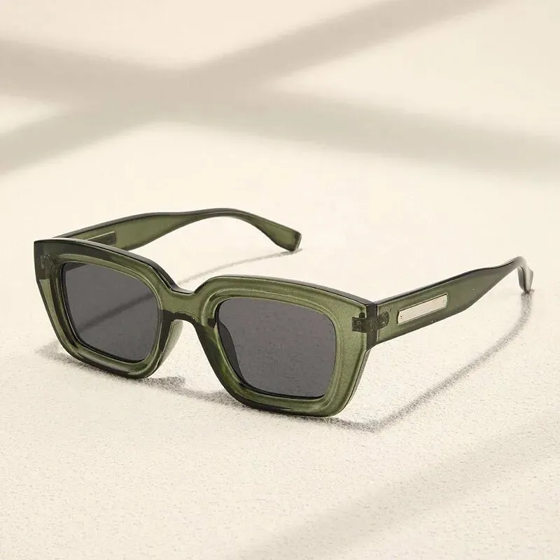 European & American Retro Square Sunglasses