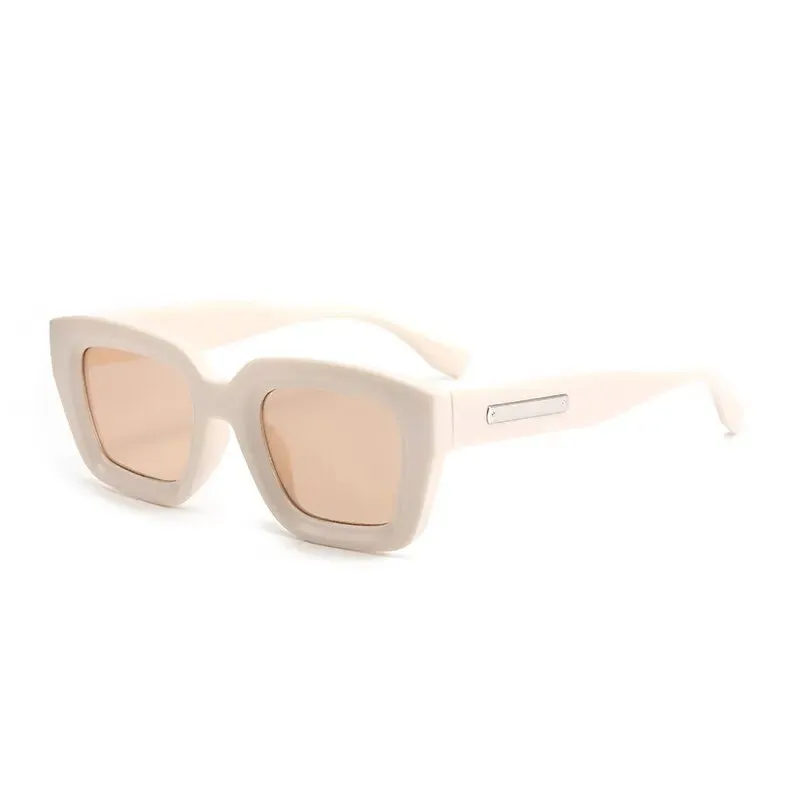 European & American Retro Square Sunglasses