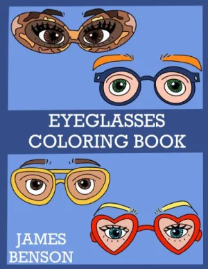 EYEGLASSES COLORING BOOK