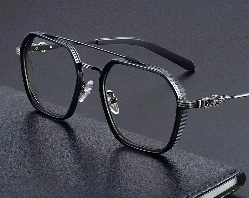 Eyeglasses For Men Anti Blue Ray Discoloration Optical Glasses - GL-001