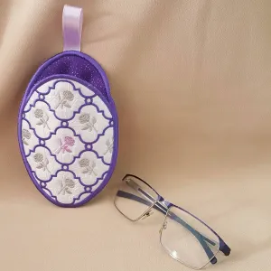 Faberge Inspired Rose Eyeglass Case