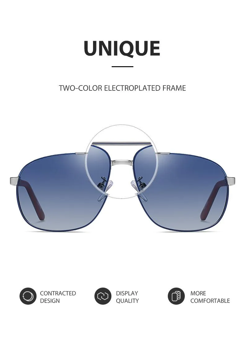 Fabufabu Fashion Sunglasses for Men Women Driving Sun glasses Polarized Lens UV Blocking