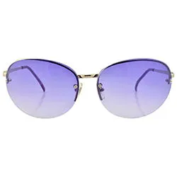 FACE Purple Rimless Sunglasses
