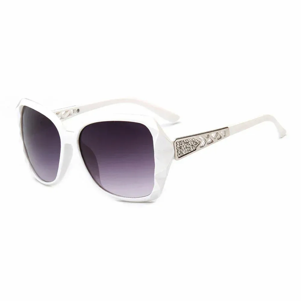 Fashion Big Purple Sunglasses Women Luxury Square Shades