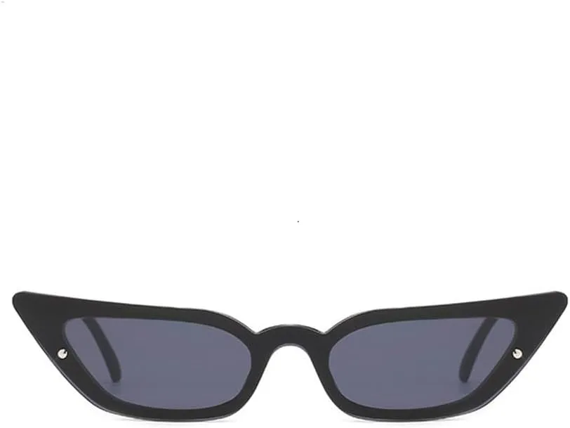 Fashion Cat Eye Sunglasses Women One Piece Sun Glasses Female Vintage Orange Punk Eyeglasses UV400