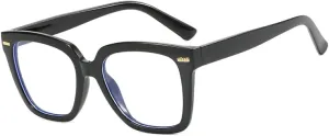 Fashion Colorful Glasses Frame Women Clear Eyewear Men Rivets Frame