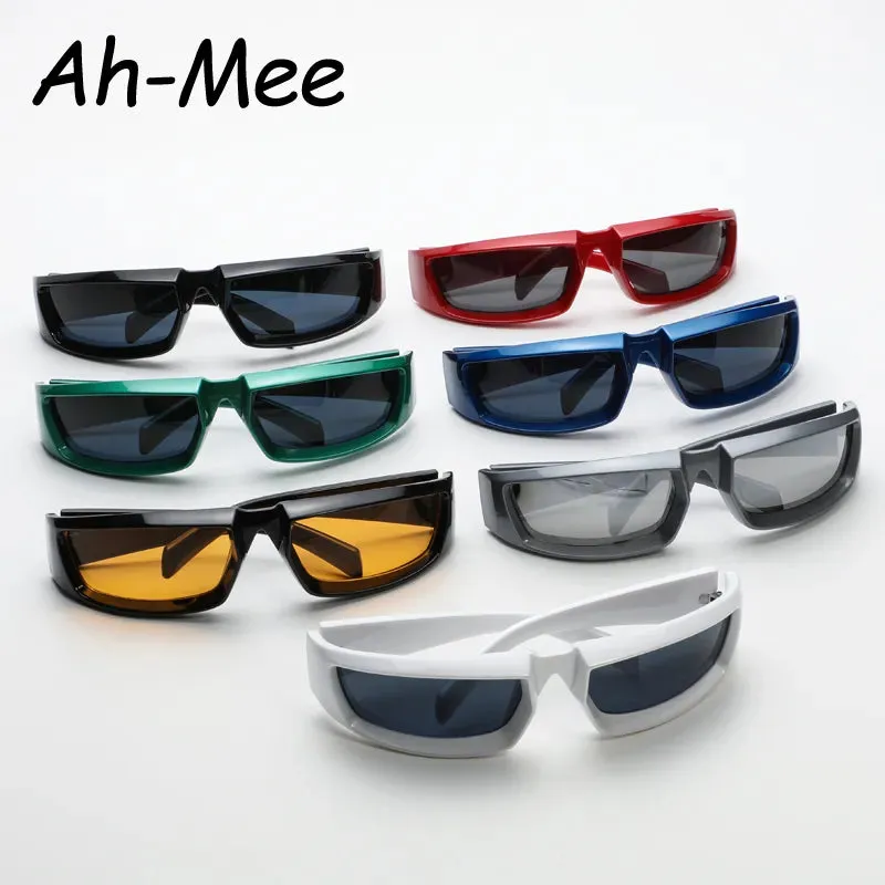Fashion Cycling Y2K Steampunk Sunglasses Women Punk Goggle Brand Designer Sun Glasses Men Shades Eyewear UV400
