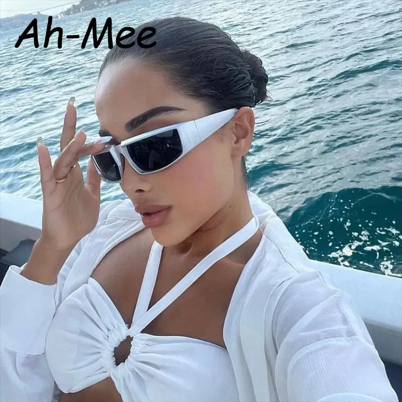 Fashion Cycling Y2K Steampunk Sunglasses Women Punk Goggle Brand Designer Sun Glasses Men Shades Eyewear UV400