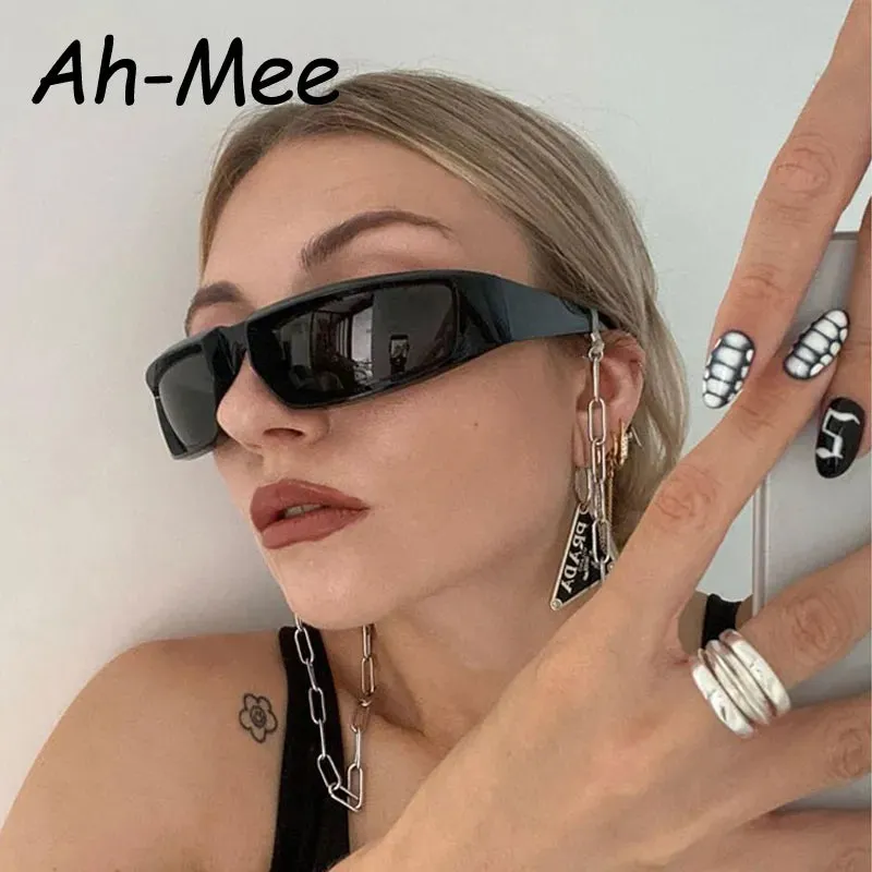 Fashion Cycling Y2K Steampunk Sunglasses Women Punk Goggle Brand Designer Sun Glasses Men Shades Eyewear UV400