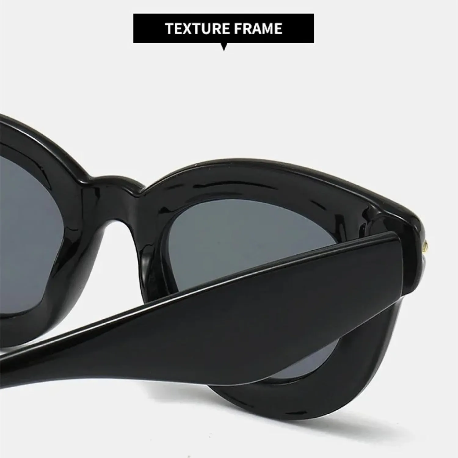 Fashion Oval Candy Color Sunglasses for Women Retro Rivets Men Trending Punk Round
