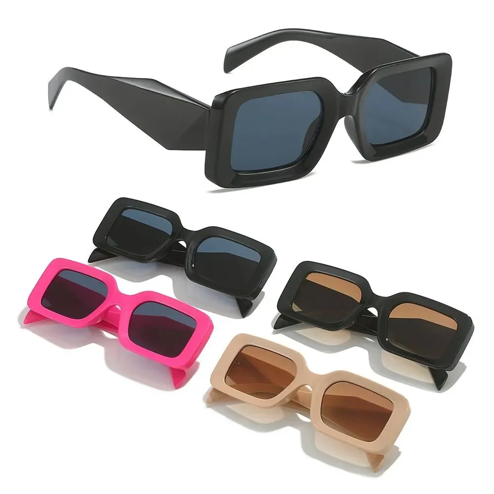 Fashion Oversized Sun Glasses Women Square Sunglasses Female Travel Beach Shades Eyewear UV400