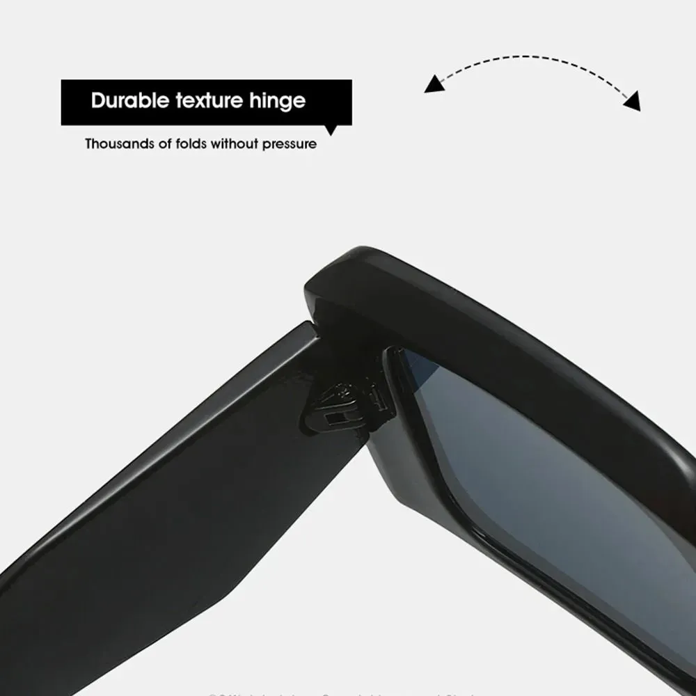 Fashion Oversized Sun Glasses Women Square Sunglasses Female Travel Beach Shades Eyewear UV400