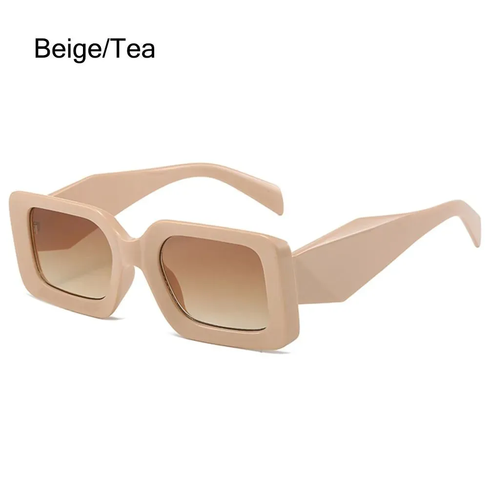 Fashion Oversized Sun Glasses Women Square Sunglasses Female Travel Beach Shades Eyewear UV400