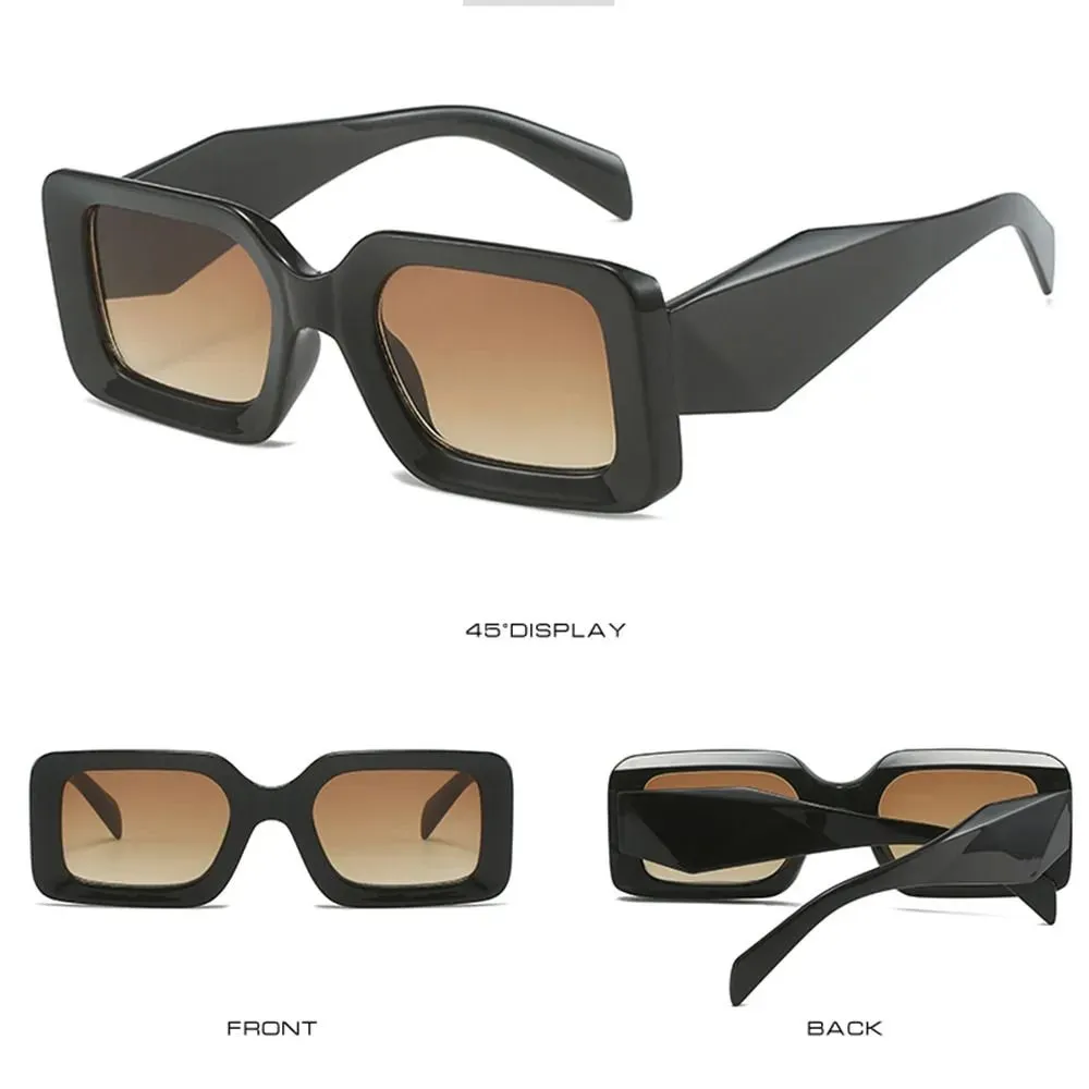 Fashion Oversized Sun Glasses Women Square Sunglasses Female Travel Beach Shades Eyewear UV400