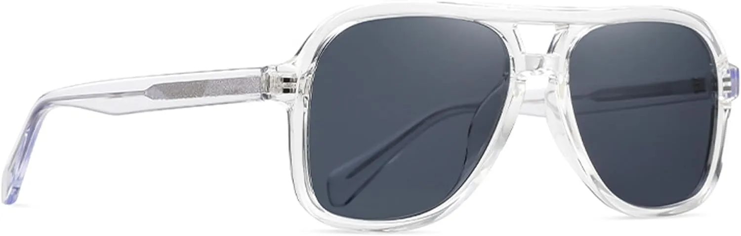 Fashion Pilot Full Lens polarized Reading Sunglasses for Men Women Cycling Driving Sports Readers