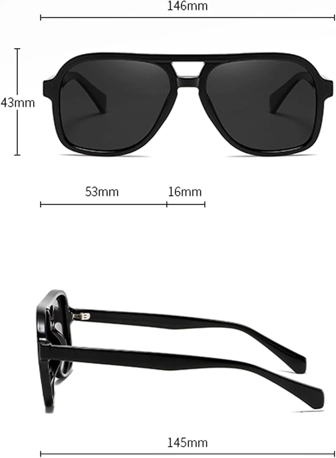 Fashion Pilot Full Lens polarized Reading Sunglasses for Men Women Cycling Driving Sports Readers