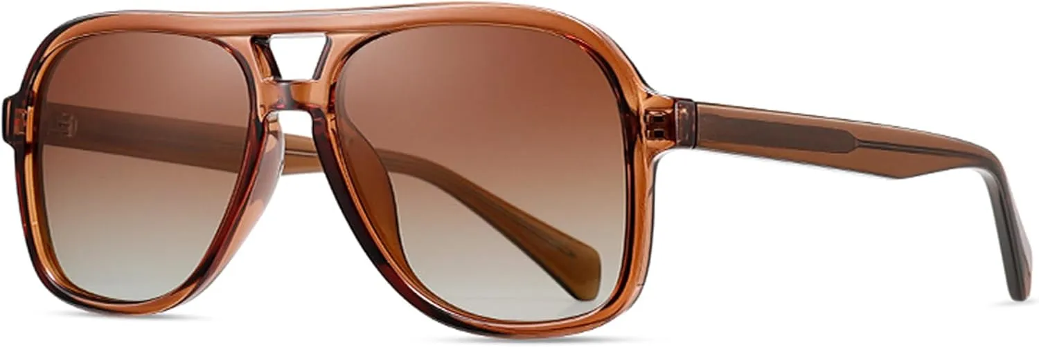 Fashion Pilot Full Lens polarized Reading Sunglasses for Men Women Cycling Driving Sports Readers