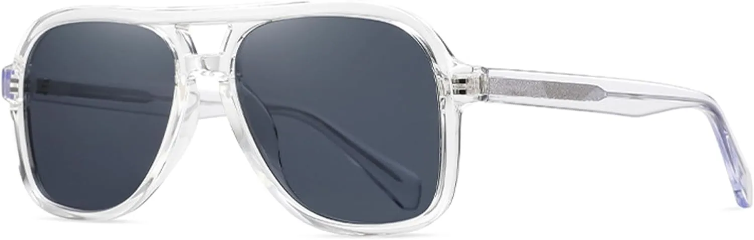 Fashion Pilot Full Lens polarized Reading Sunglasses for Men Women Cycling Driving Sports Readers