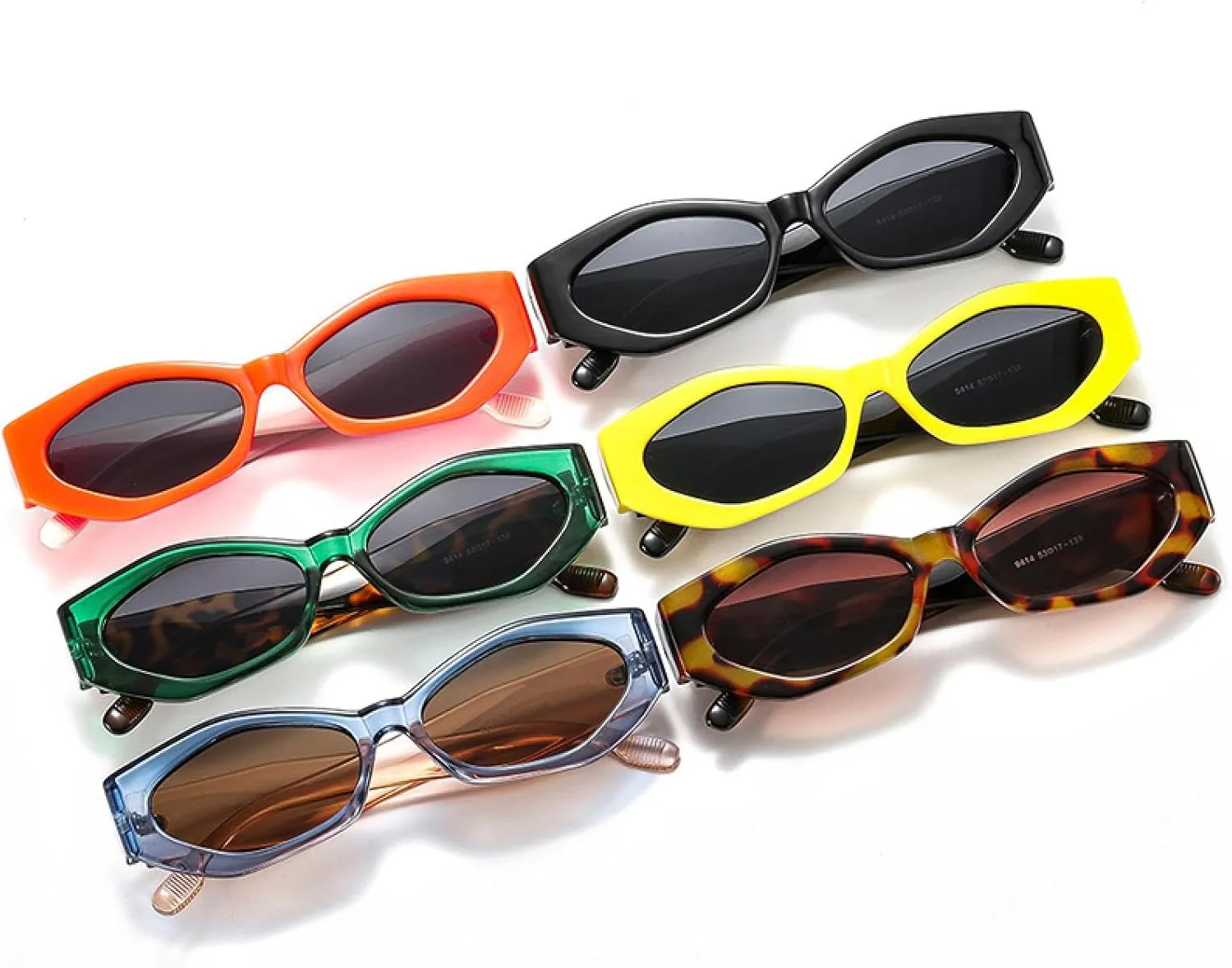 Fashion Polygon Women Sunglasses Retro Shades Uv400 Men Sun Glasses