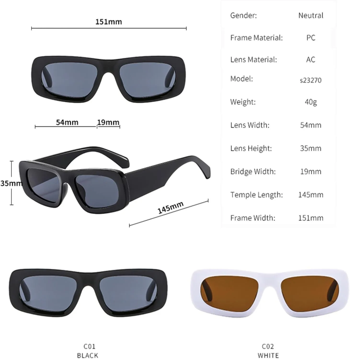 Fashion Sunglasses for Men Small Frame Thick Legs Personality Outdoor Sunscreen Sports Uv400