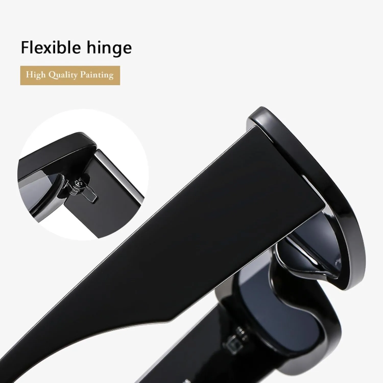 Fashion Sunglasses for Men Small Frame Thick Legs Personality Outdoor Sunscreen Sports Uv400