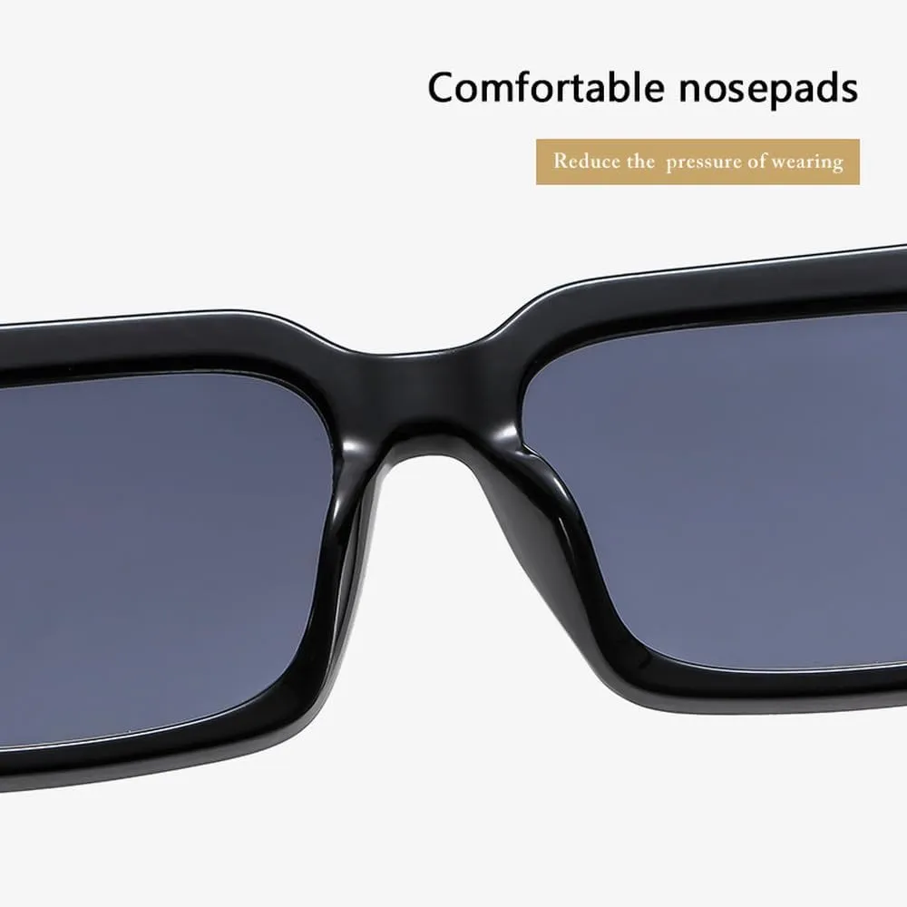 Fashion Sunglasses For Women Men Retro Big Frame Luxury Sun Glasses Trending Shades UV400 Ladies Eyeglasses